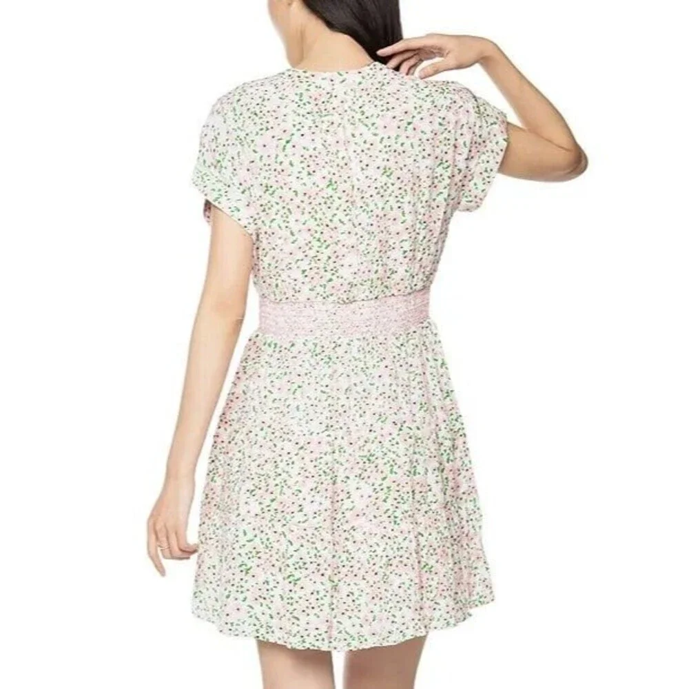 Black Tape Floral Smocked Summer Dress Women’s Size Small Petite NWT - Picture 2 of 10